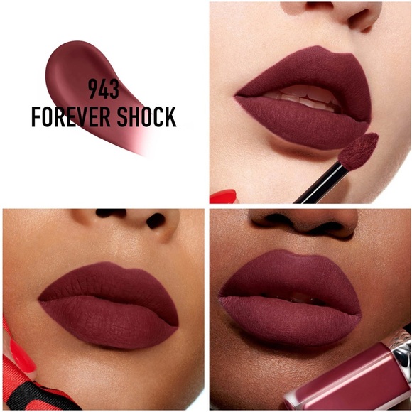 Rouge Dior Forever Liquid Lipstick in Forever Shock (943) - Picture 2 of 4